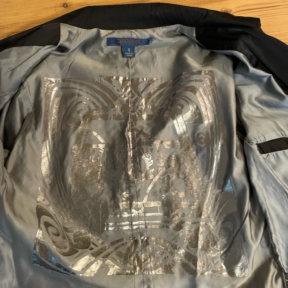 Millard Fillmore Black Moto Jacket Women's Size S - Picture 6 of 8